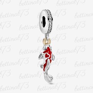 Pandora Good Fortune Carp Fish Dangle Charm